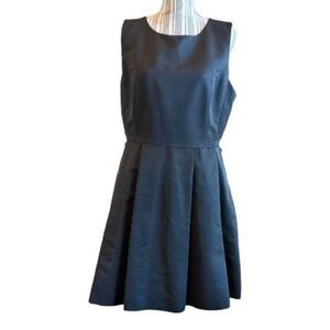 Jason Wu Classic Black Mini Dress sleeveless lined with lower ruffle